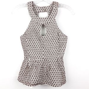 Anthropologie Vanessa Virginia Erinus Peplum Top 4